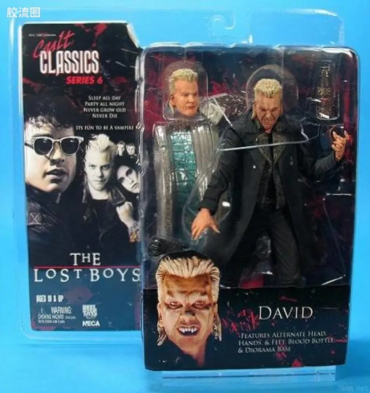 NECA 7寸可动人形系列 Cult Classics/崇拜经典系列 电影 捉鬼小精灵 大卫 第6代