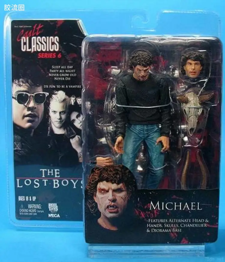 NECA 7寸可动人形系列 Cult Classics/崇拜经典系列 电影 捉鬼小精灵 迈克尔 第6代