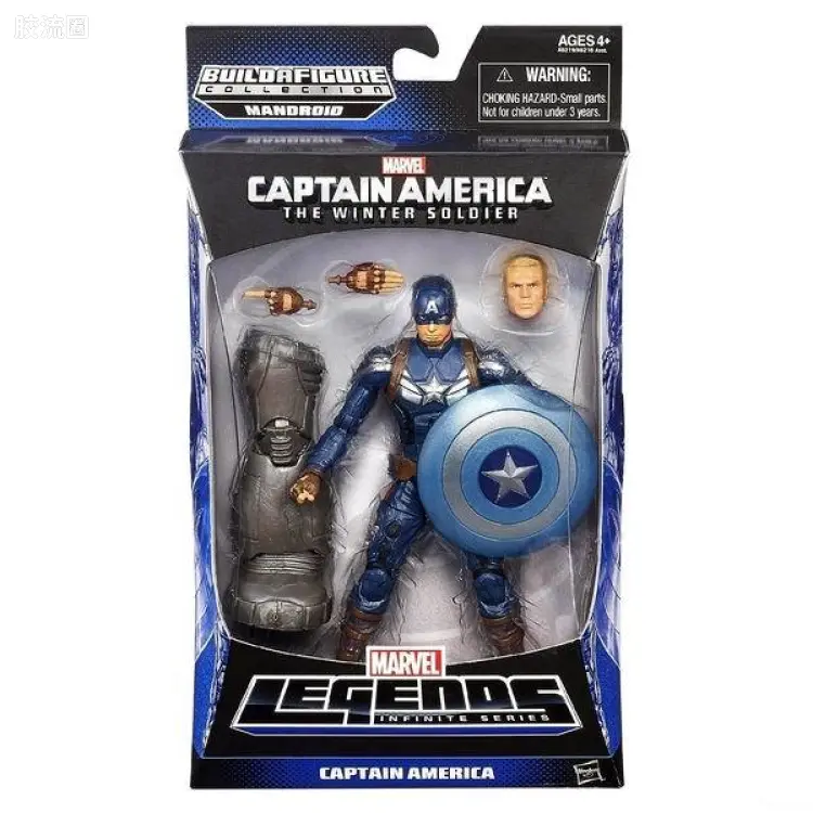 Marvel Legends/漫威传奇 可动人偶系列 Mandroid系列 电影版美国队长