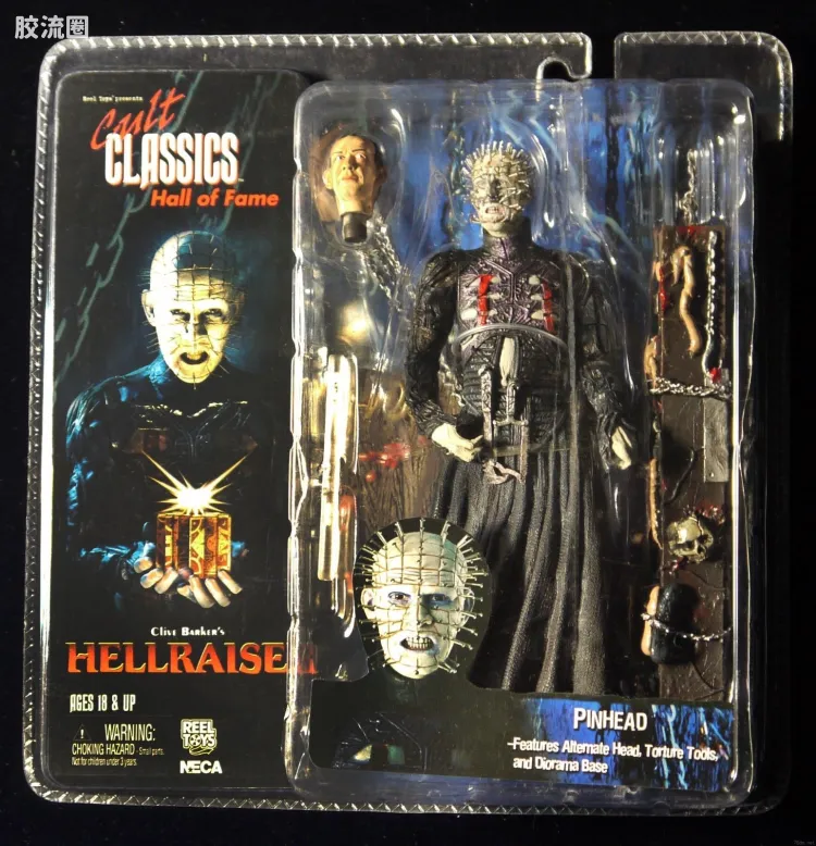 NECA 7寸可动人形系列 崇拜经典系列 名人堂 电影 猛鬼追魂 针头人 第1代