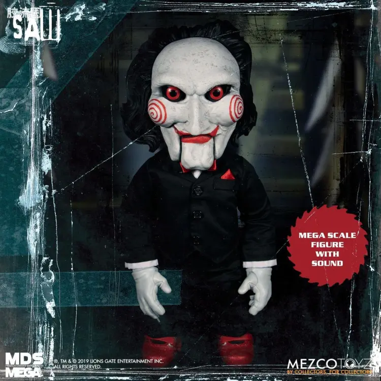 Mezco 大尺寸系列 巨大系列 电影 电锯惊魂 会说话的比利
