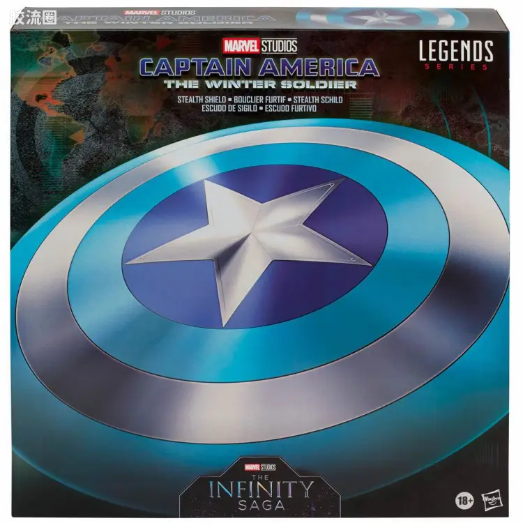 Marvel Legends/漫威传奇 可动人偶系列 1/1系列 电影 美国队长2 美国队长 盾牌
