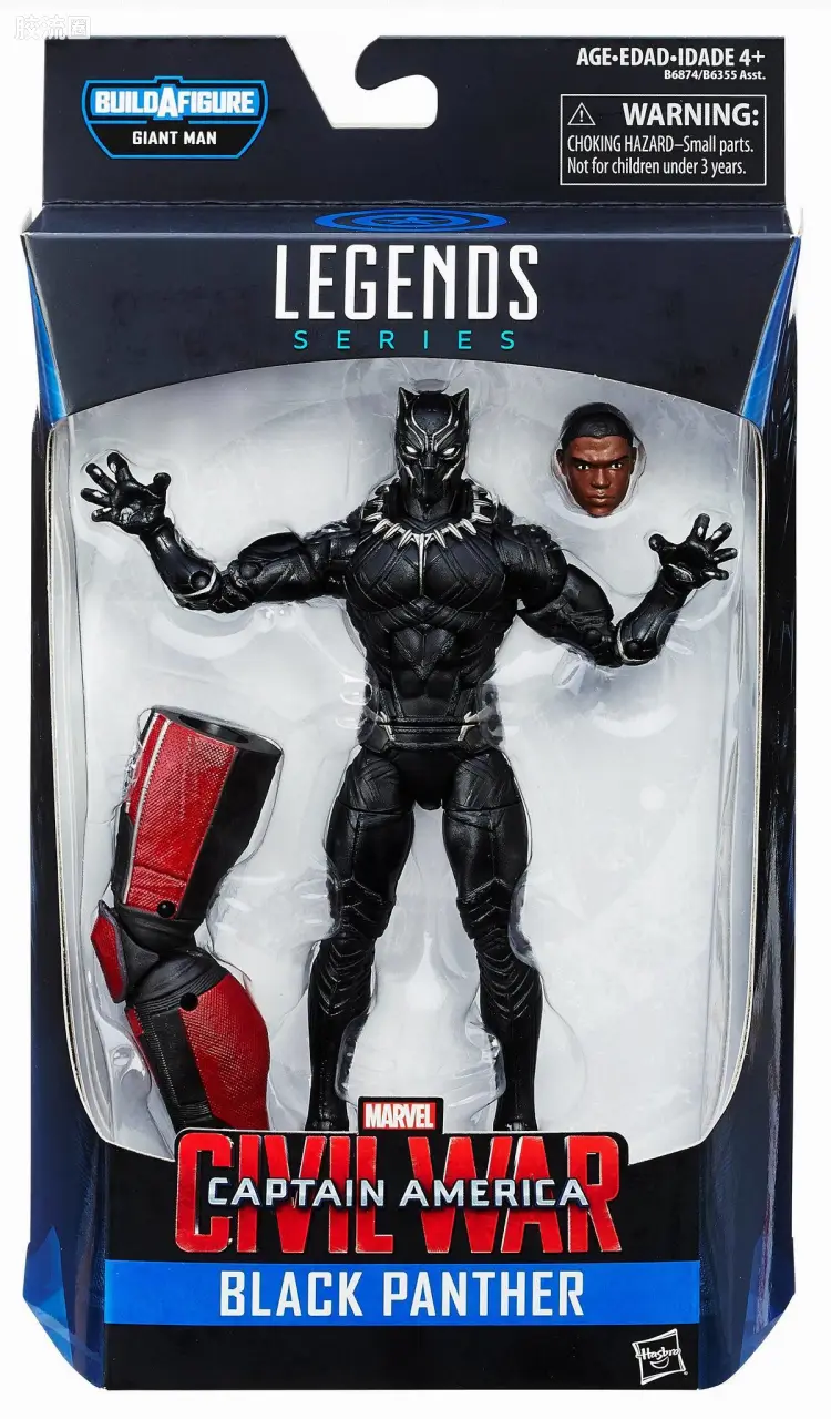Marvel Legends/漫威传奇 可动人偶系列 巨人系列 电影 美国队长3 黑豹