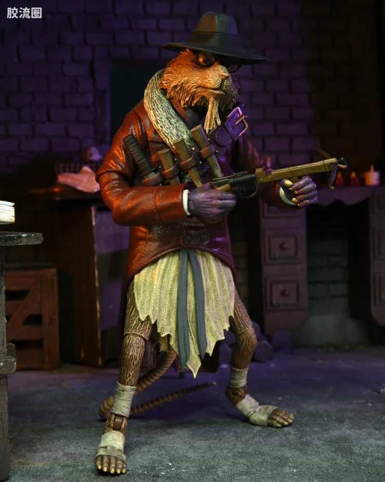 NECA 7寸可动人形系列 环球怪物 X 忍者神龟系列 电影 范海辛 斯普林特