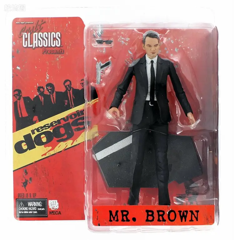 NECA 7寸可动人形系列 Cult Classics/崇拜经典系列 电影 落水狗 棕先生