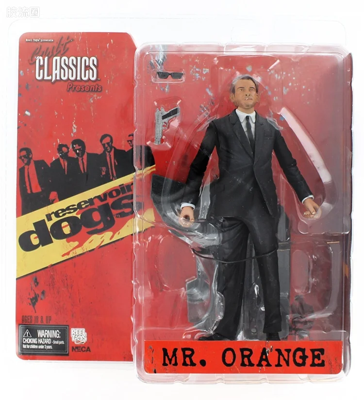 NECA 7寸可动人形系列 Cult Classics/崇拜经典系列 电影 落水狗 橘先生