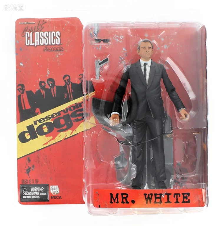 NECA 7寸可动人形系列 Cult Classics/崇拜经典系列 电影 落水狗 白先生