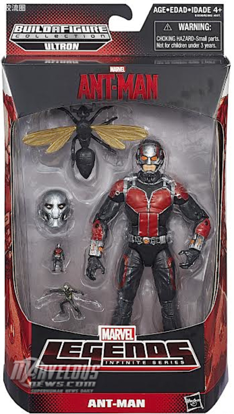 Marvel Legends/漫威传奇 可动人偶系列 奥创系列 电影 蚁人