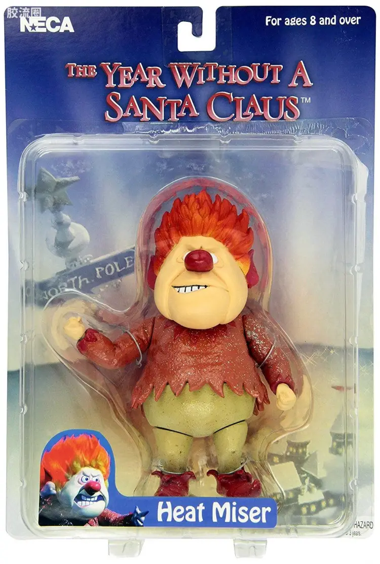 NECA 7寸可动人形系列 电影系列 电影 那年没有圣诞老人 Heat Miser