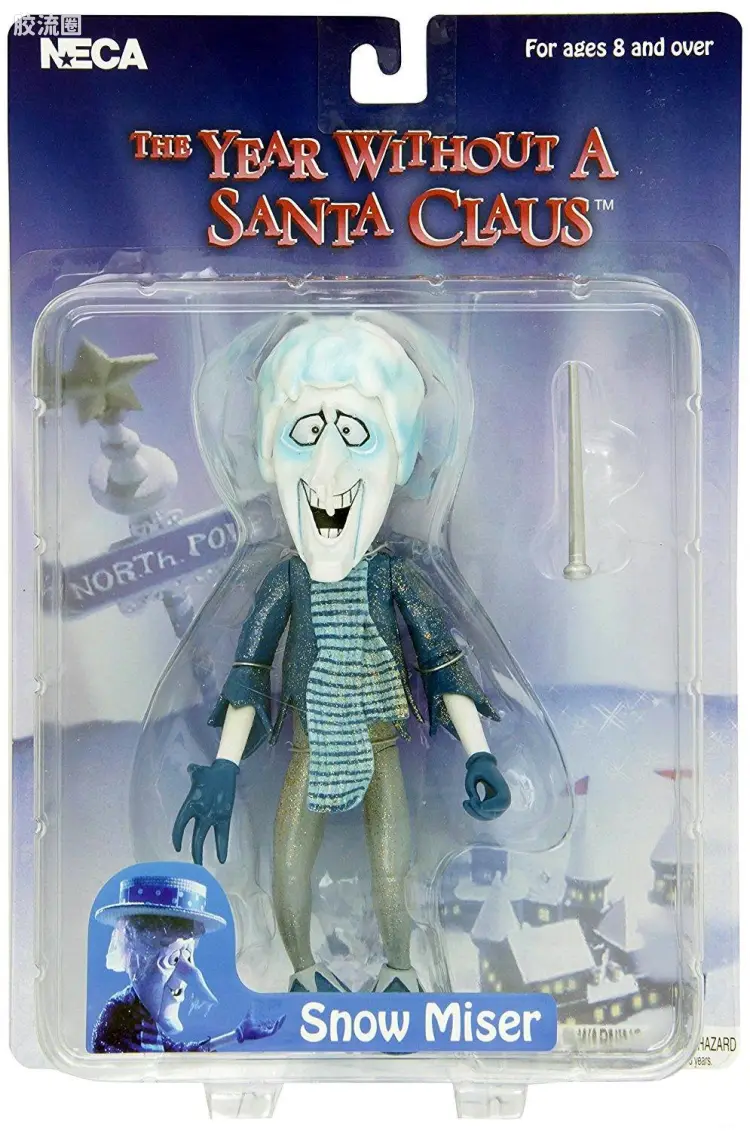 NECA 7寸可动人形系列 电影系列 电影 那年没有圣诞老人 Snow Miser