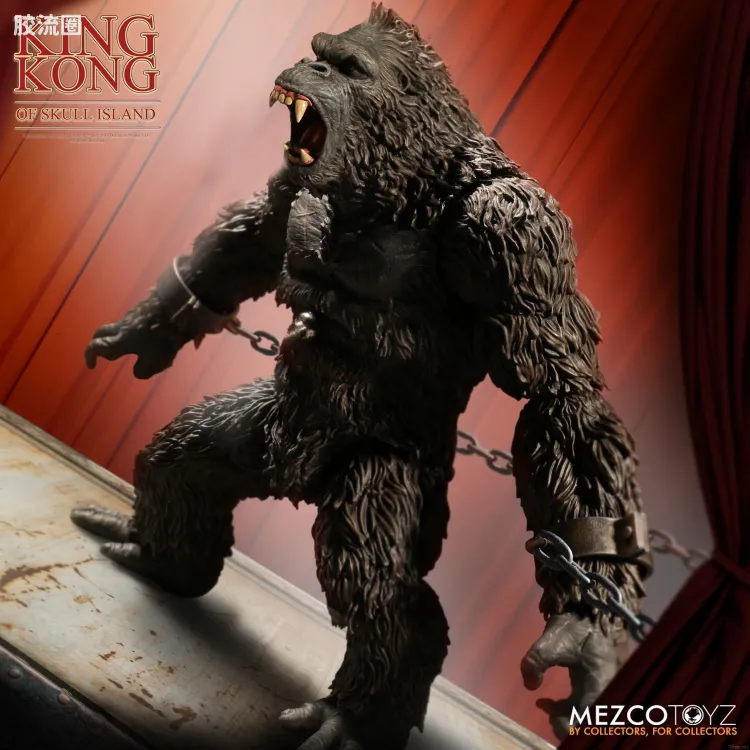 Mezco 综合系列 7寸系列 电影 金刚 骷髅岛 金刚