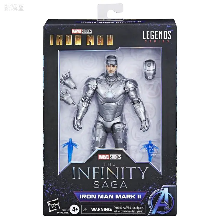 Marvel Legends/漫威传奇 可动人偶系列 漫威:无限传奇系列 电影 钢铁侠1 钢铁侠mk2