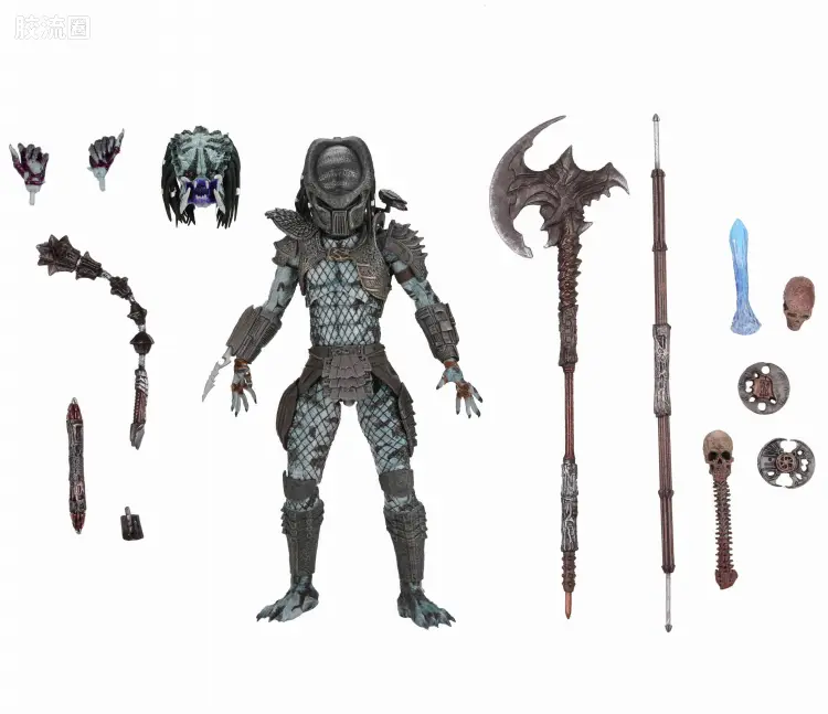 NECA 7寸可动人形系列 铁血战士 终极版/豪华版系列 电影 铁血战士2 勇士铁血战士