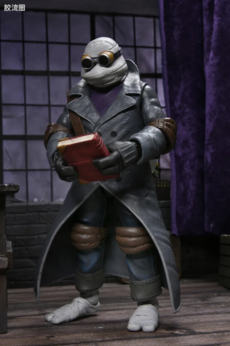 NECA 7寸可动人形系列 环球怪物 X 忍者神龟系列 电影 隐形人 多纳泰罗