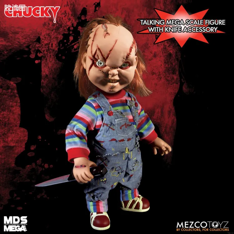 Mezco 大尺寸系列 巨大系列 电影 鬼娃新娘 恰奇(瘢痕版)