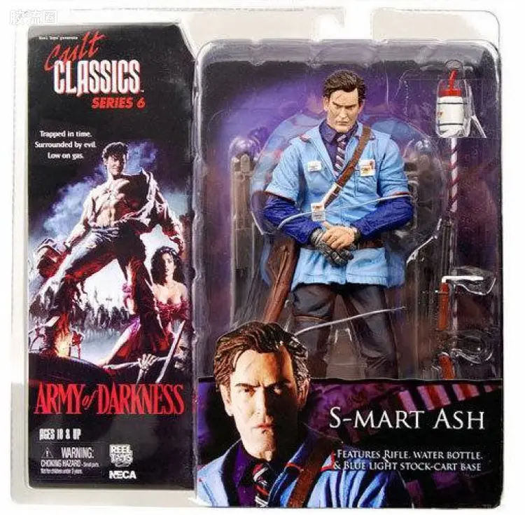 NECA 7寸可动人形系列 Cult Classics/崇拜经典系列 电影 鬼玩人3 超市-阿什 第6代