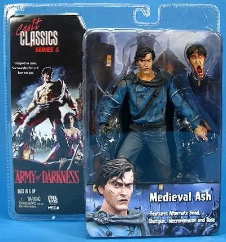 NECA 7寸可动人形系列 Cult Classics/崇拜经典系列 电影 鬼玩人3 阿什 第5代