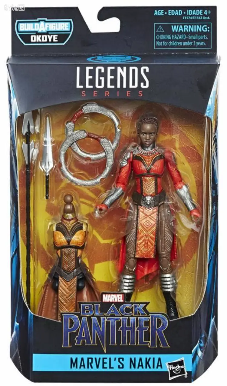 Marvel Legends/漫威传奇 可动人偶系列 奥科耶系列 电影 黑豹 娜吉娅