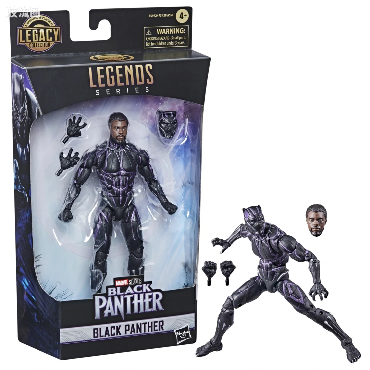 Marvel Legends/漫威传奇 可动人偶系列 漫威传奇 遗产系列 电影 黑豹 黑豹