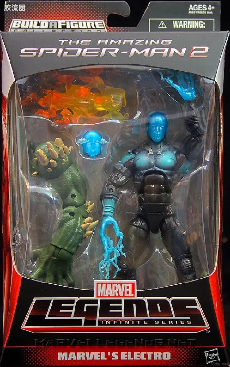 Marvel Legends/漫威传奇 可动人偶系列 终极绿魔系列 电影：超凡蜘蛛侠2 电光人