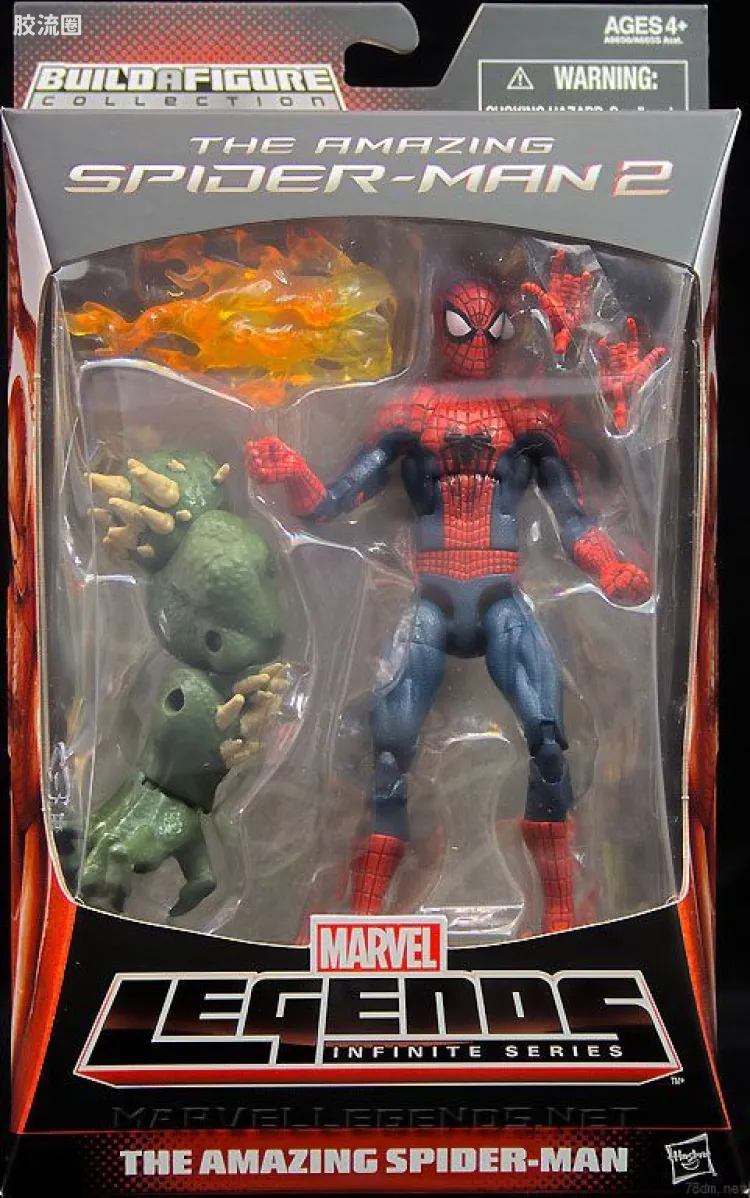 Marvel Legends/漫威传奇 可动人偶系列 终极绿魔系列 电影：超凡蜘蛛侠2 蜘蛛侠