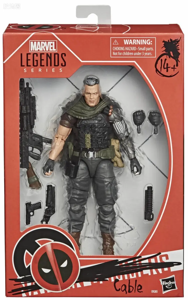 Marvel Legends/漫威传奇 可动人偶系列 死侍 电影系列 电索
