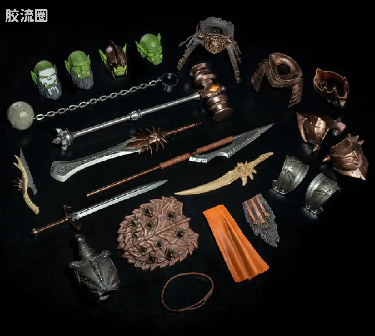 神话军团 以太之刃战争 男兽人士兵豪华套装