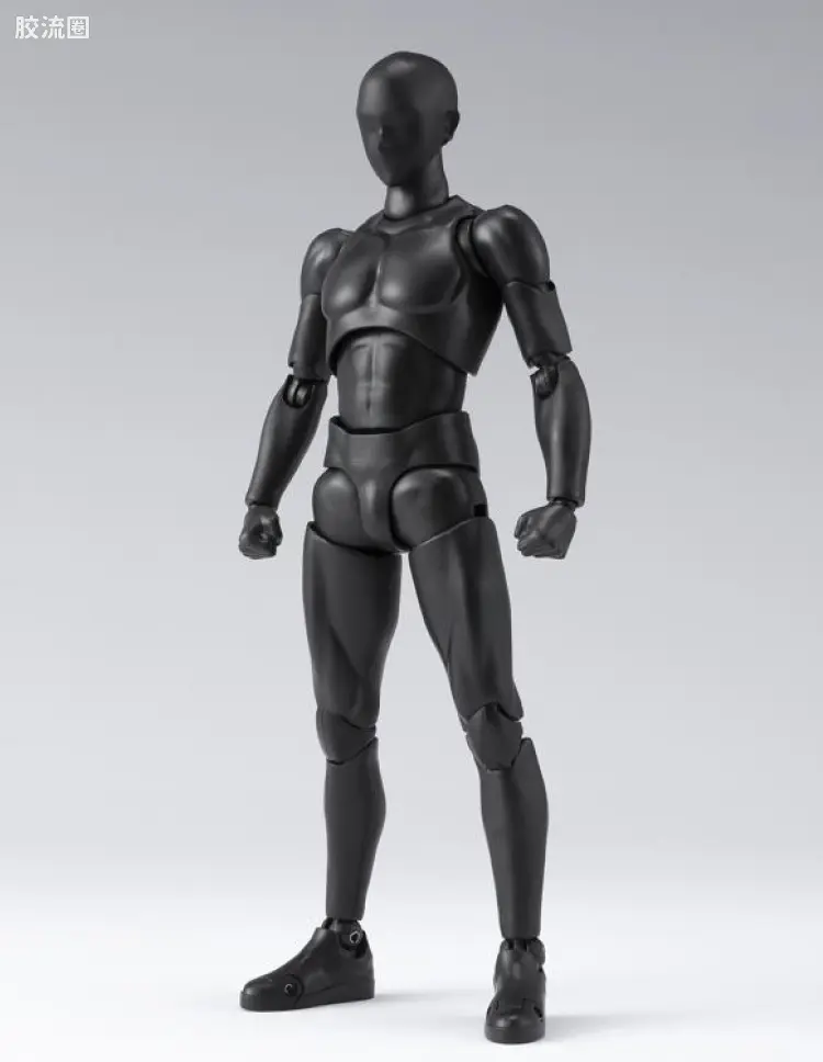 SHF 素体君&素体酱 男素体 DX Set Black Ver.