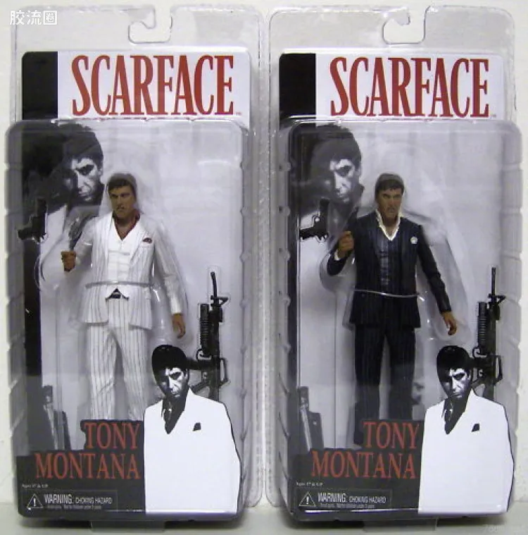 NECA 7寸可动人形系列 电影系列 疤面煞星 A