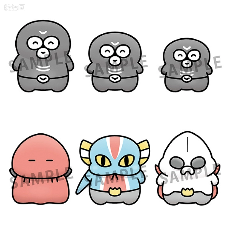 Mega House扭蛋盒蛋食玩系列 CHOKORIN MASCOT 系列 白天的修卡先生