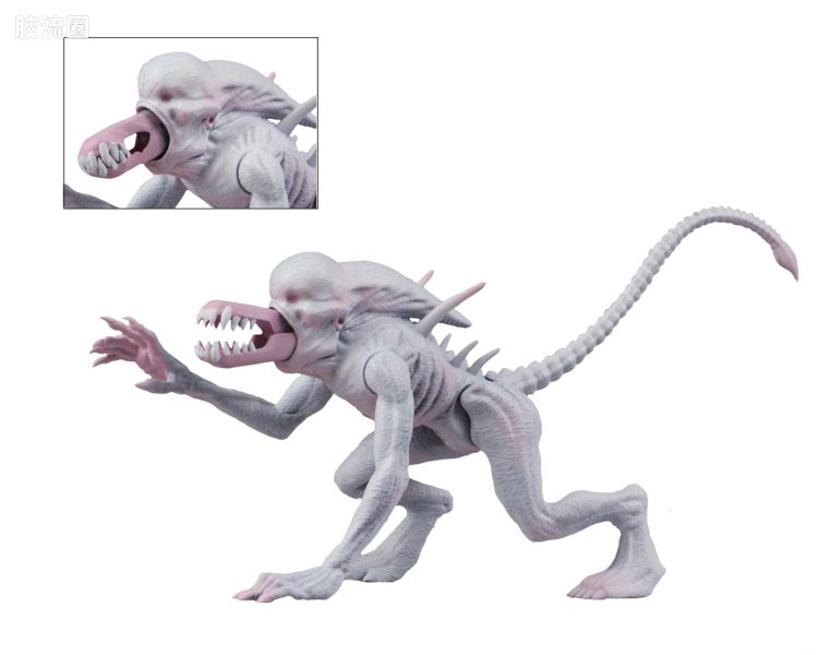 NECA 7寸可动人形系列 异形和铁血战士 经典系列 白色异形