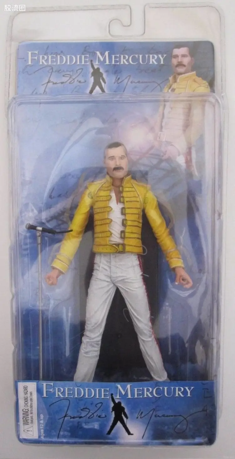 NECA 7寸可动人形系列 音乐 皇后乐队 佛莱迪