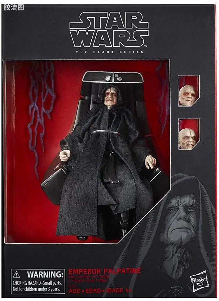 星球大战 THE BLACK SERIES Amazon独家发售版 皇帝帕尔帕庭与王座