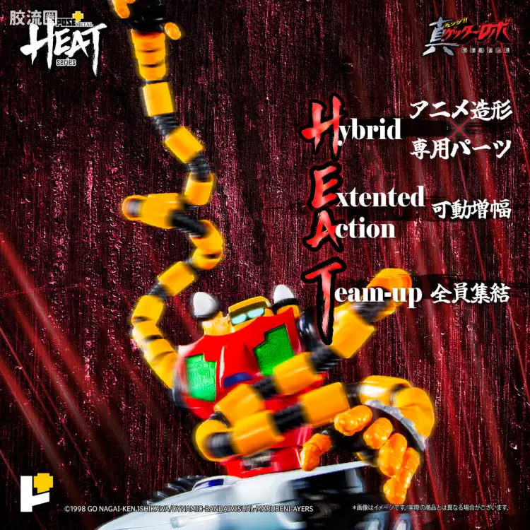 POSE+成品玩具系列 Metal Heat Series系列 盖塔3号(世界最后之日Ver)