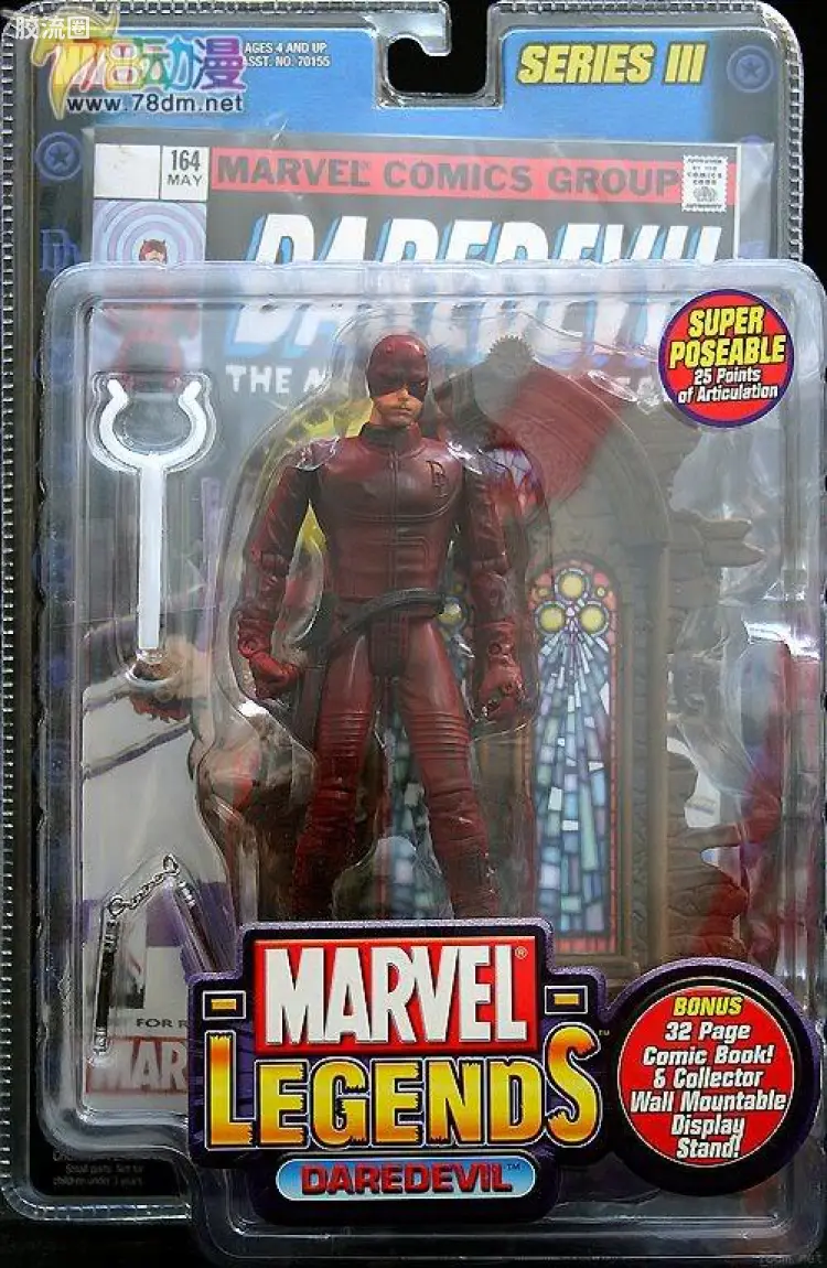 Marvel Legends/漫威传奇 可动人偶系列 第3代 真人版 夜魔侠