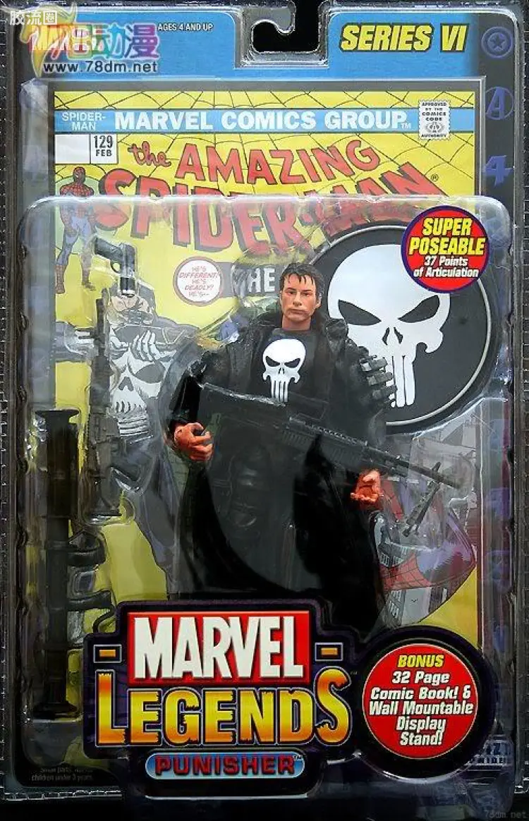 Marvel Legends/漫威传奇 可动人偶系列 第6代 真人版 惩罚者