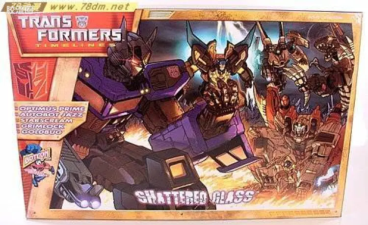 变形金刚 BOTCON & TCC 限定玩具 BOTCON2008 破碎镜像套装（镜像擎天柱&镜像钢锁&镜像金飞虫&镜像爵士&镜像红蜘蛛&镜像利爪）