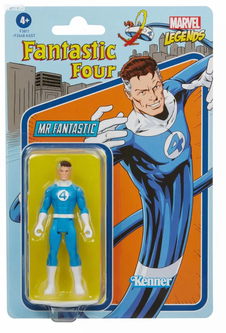 Marvel Legends/漫威传奇 可动人偶系列 3.75寸 Kenner复古挂卡系列 神奇先生
