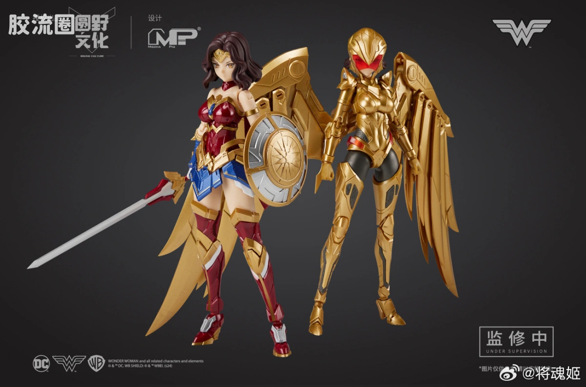 将魂姬拼装模型 DC 神奇女侠