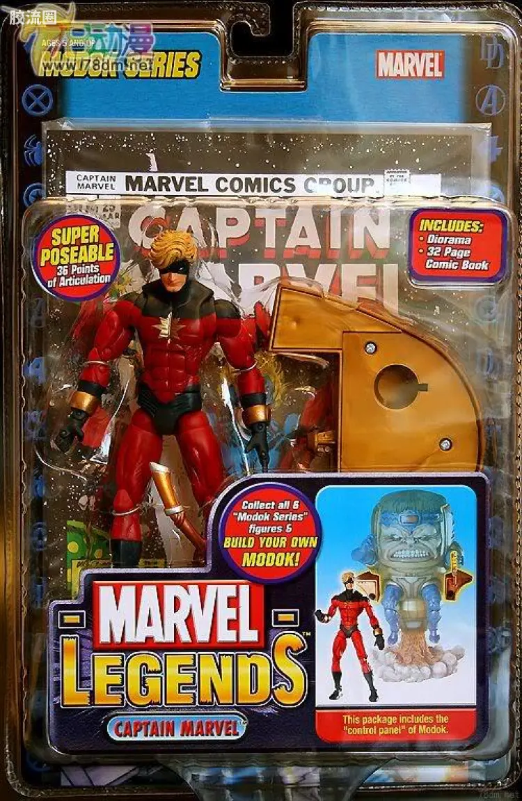 Marvel Legends/漫威传奇 可动人偶系列 第15代 神奇队长