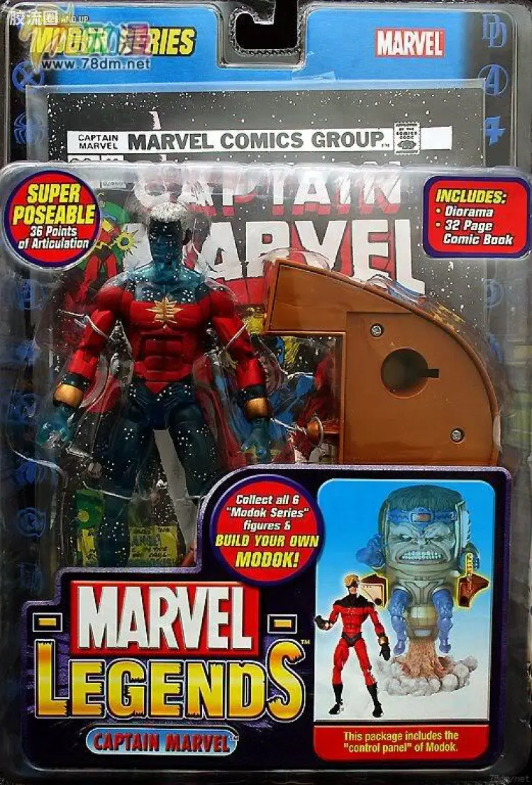Marvel Legends/漫威传奇 可动人偶系列 第15代 神奇队长 特别版