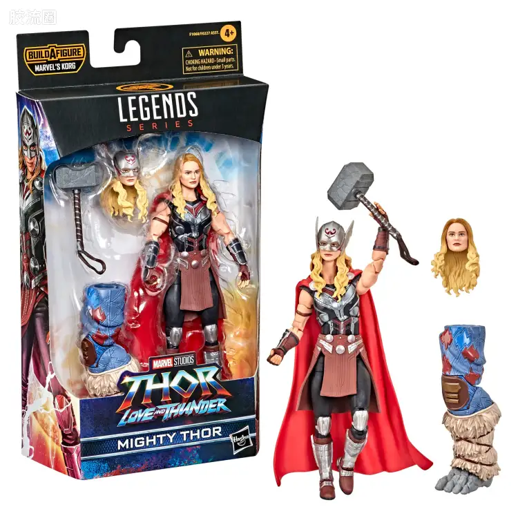 Marvel Legends/漫威传奇 可动人偶系列 电影 雷神4 寇格(维京装备)系列 神威雷神/女雷神