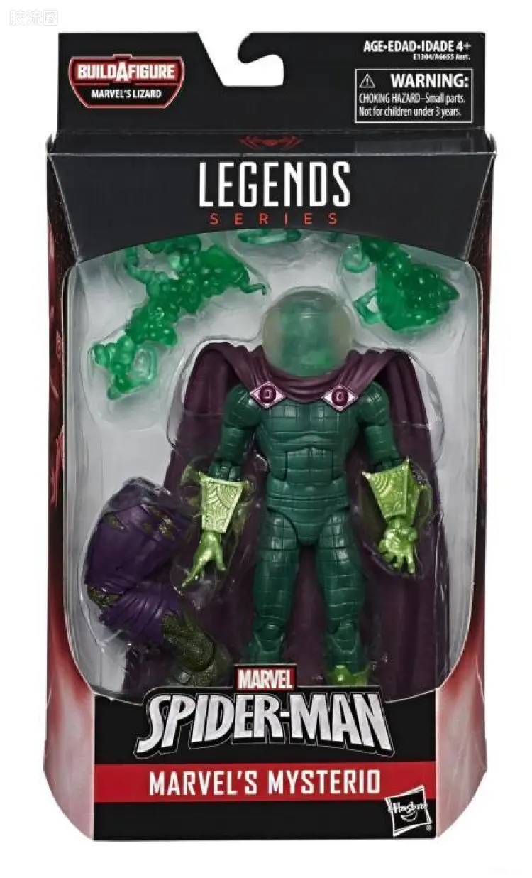Marvel Legends/漫威传奇 可动人偶系列 蜥蜴教授系列 神秘客