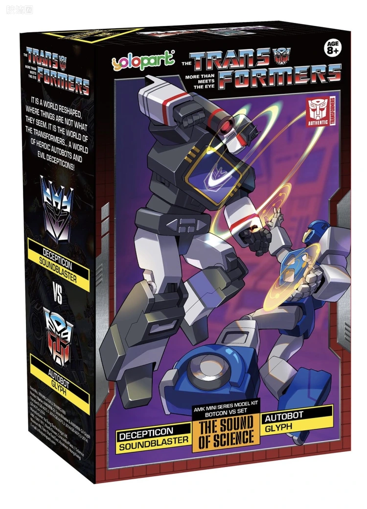 变形金刚 BOTCON & TCC 限定玩具 BOTCON2025 科学之声套装（音板&字符）