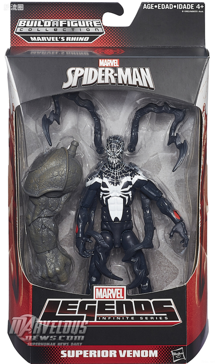 Marvel Legends/漫威传奇 可动人偶系列 犀牛人系列 究极毒液
