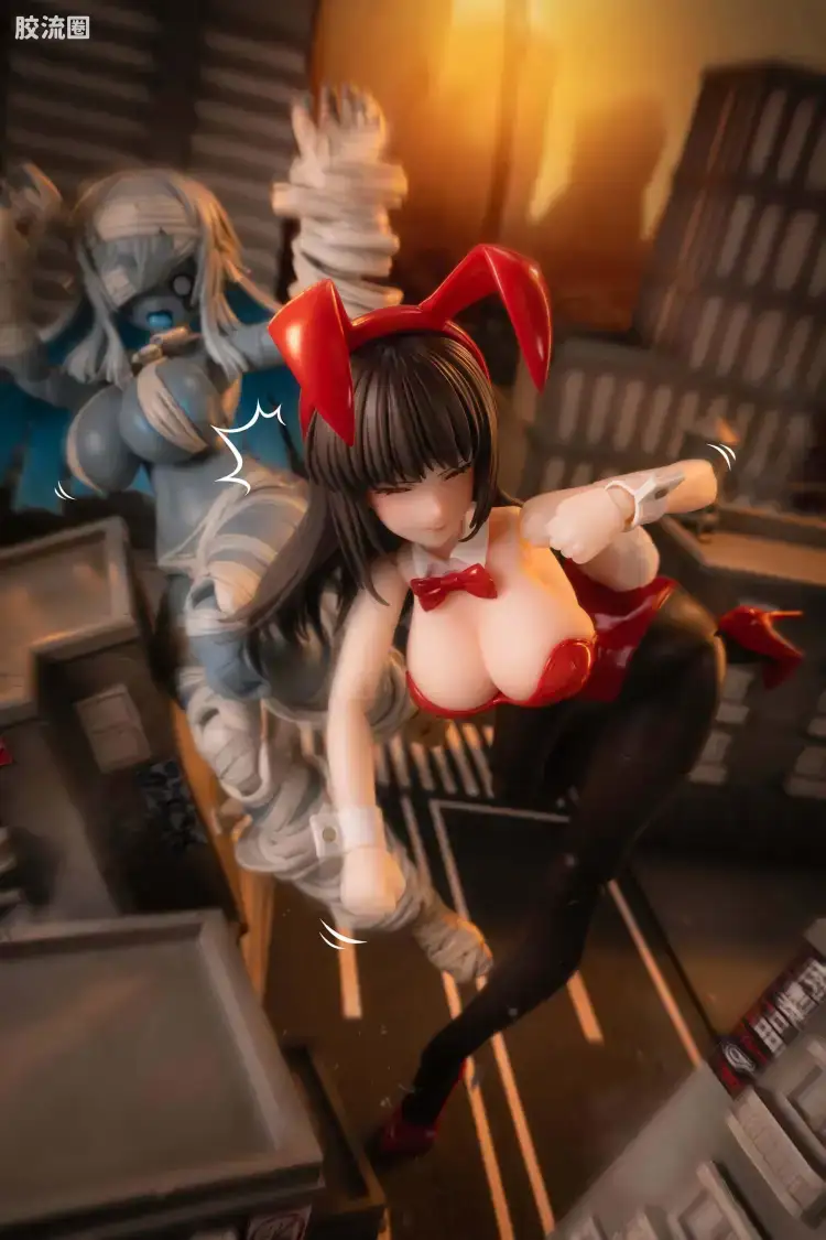 蜗之壳 综合手办 1/12可动成品系列 JK-01 兔女郎 丽娜Rena - 图片