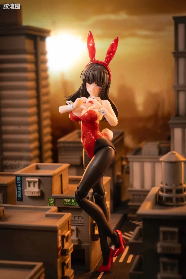 蜗之壳 综合手办 1/12可动成品系列 JK-01 兔女郎 丽娜Rena - 图片