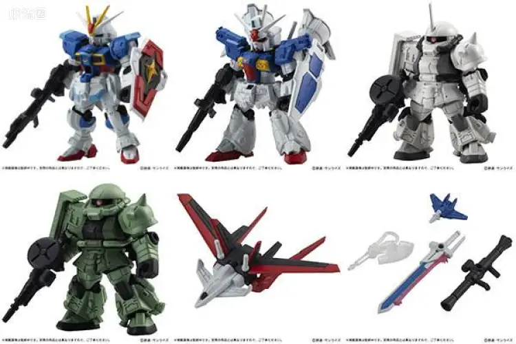 MOBILE SUIT ENSEMBLE 普通版 第24弹 (153~158)