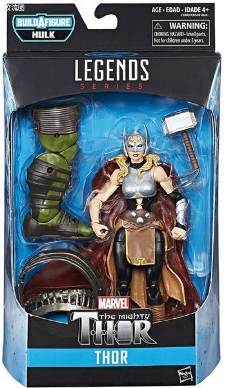 Marvel Legends/漫威传奇 可动人偶系列 角斗士绿巨人系列 简·福斯特雷神