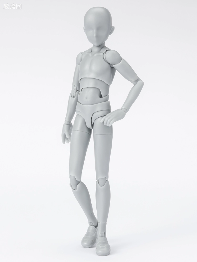 SHF 素体君&素体酱 素体君 学校生活- Edition DX SET (Gray Color Ver.)